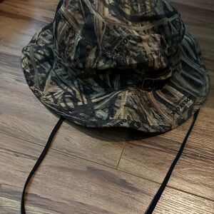 Camo bucket hat; Unisex
